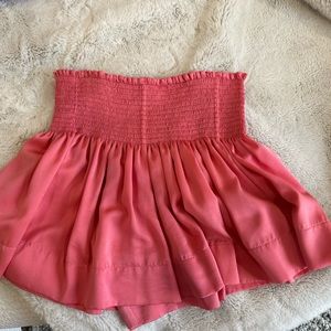 Hot pink koch skirt